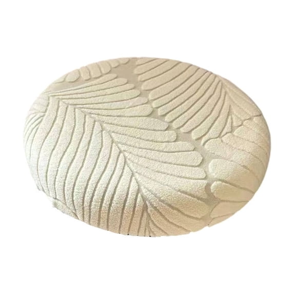 Stool Cover 12 Inch round Bar Seat Covers with Elastic Bands Sturdy Imitation Silkly Fabric for Home Bar Kitchen Dining Room
