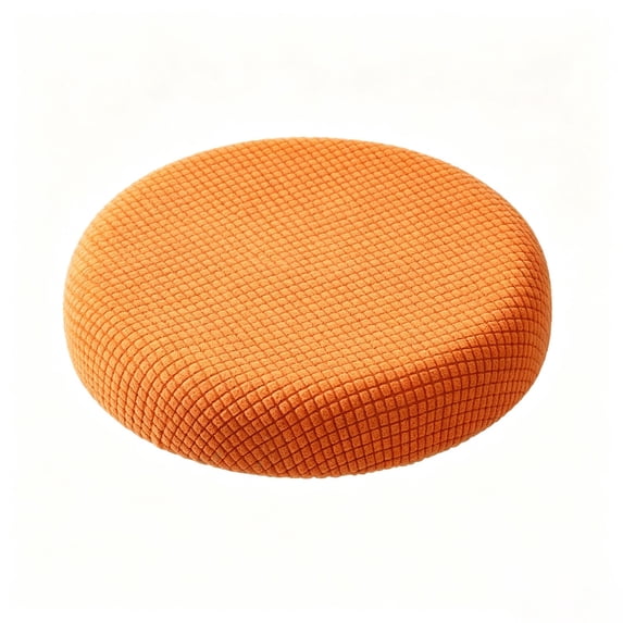 Stool Covers Round, 11-14 Inch Bar Stool Covers Washable Dustproof Slipcover Seat Cushion with Elastic No Sponge Pad for Bar Kitchen Living Room Decor