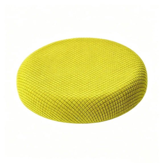 Stool Covers Round, 11-14 Inch Bar Stool Covers Washable Dustproof Slipcover Seat Cushion with Elastic No Sponge Pad for Bar Kitchen Living Room Decor