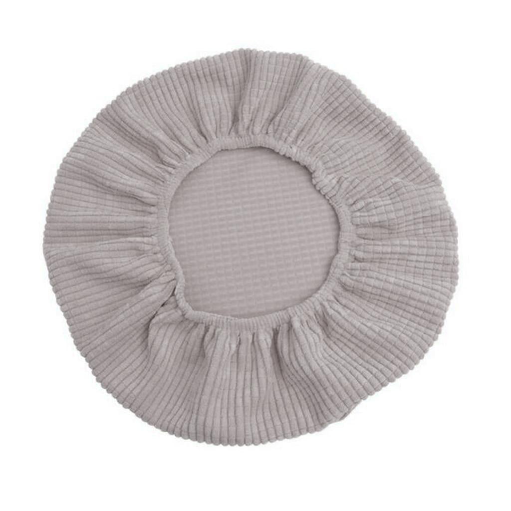 Stool Covers Round Polyester Stretch Bar Stool Chair Seat Cover for
