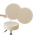 thumbnail image 1 of Stool Covers Round Set of 2, Waterproof PU Bar Stool Seat Covers 12-15 Inch with Elastic Bands,Bar Stool Chair Covers Washable Stool Cushion Slipcover, 1 of 8