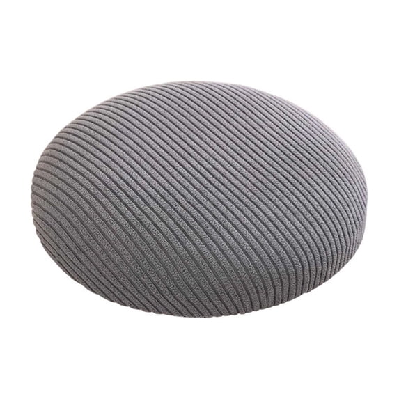 Stool Covers Round, Stretchable Imitation Silkly Round Bar Stool Seat Covers with Elastic Bands, Washable, Easy Install & Durable Protector for Kitchen, Bar, Dining Room, 11.81-14.17 in Diameter