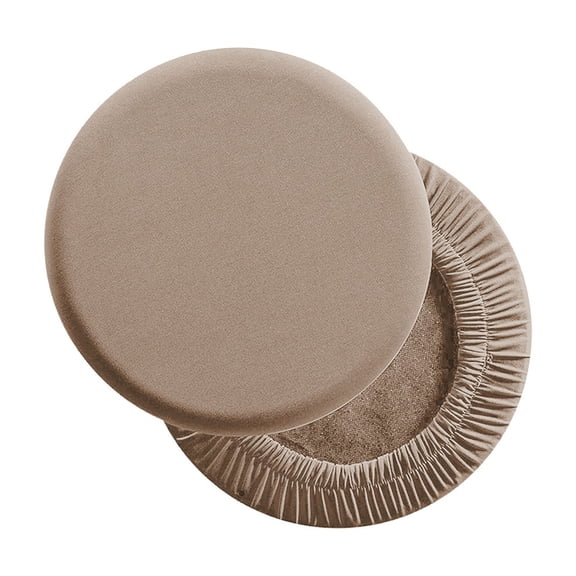 Stool Covers - Waterproof, Washable Round Seat Covers with Elastic Bands for 10-14 Inch Chair