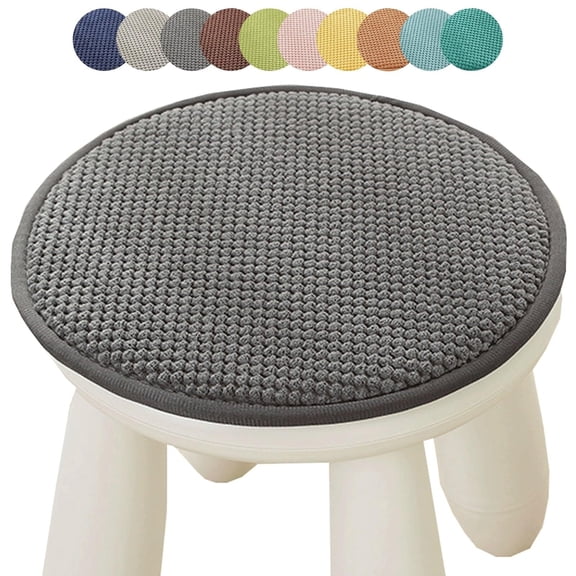 Stool Cushion Round 12/14/16/18/10inch Round Chair Cushions with Ties for Dining Chairs Round Seat Pads/Cushions