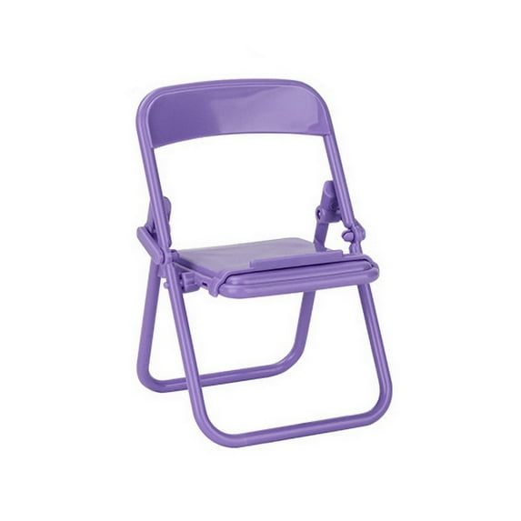 Stool Shaped Foldable Cell Phone Stand, Desktop Phone Dock Universal Lazy Bracket Phone Holder Candy Color