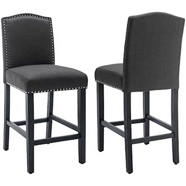 Stools Classic Counter Height Chairs Upholstered Barstools with 29 Inch