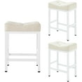 Stools for Kitchen Counter Metal Bar Stools Pu Leather Bar Stools