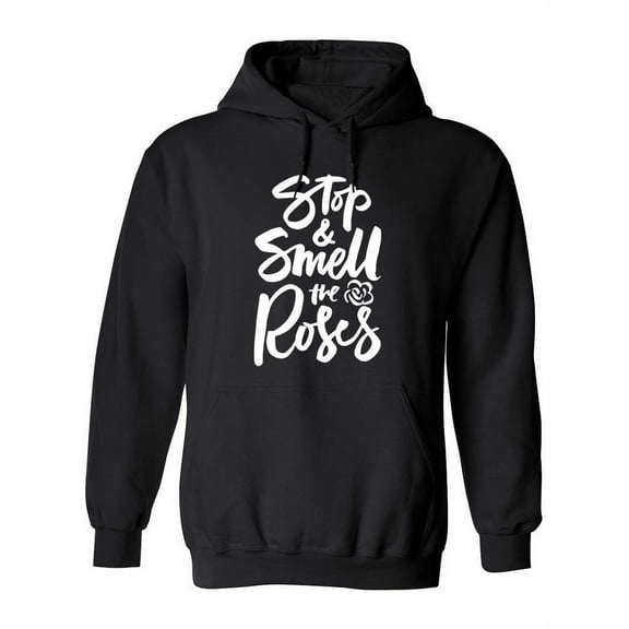Stop And Smell The Roses.  Hoodie Women -Image by Shutterstock, Female x-Large