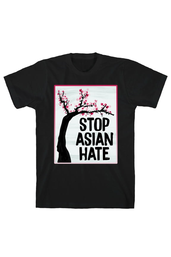 Stop Asian Hate Plum Blossoms Tee Shirt Sweatshirt Hoodie