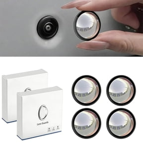 Stop Blurry Backup Camera Car Camera Lens Protector, Ultra Clear Waterproof Anti-Rain Backup Camera Protector, Anti-Fog Scratch Resistant Camera Lens Cover for Most Vehicles, Easy Adhesive Install