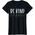 thumbnail image 1 of Stop Bullying Kindness Matters Be Kind Sign Language T-Shirt Women Tops, 1 of 3