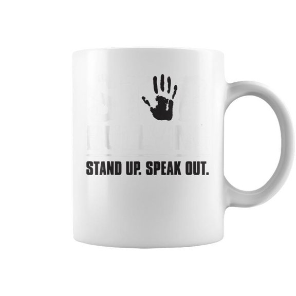 Stop Bullying Orange Stand Up Speak Out Unity Day Coffee Mugs