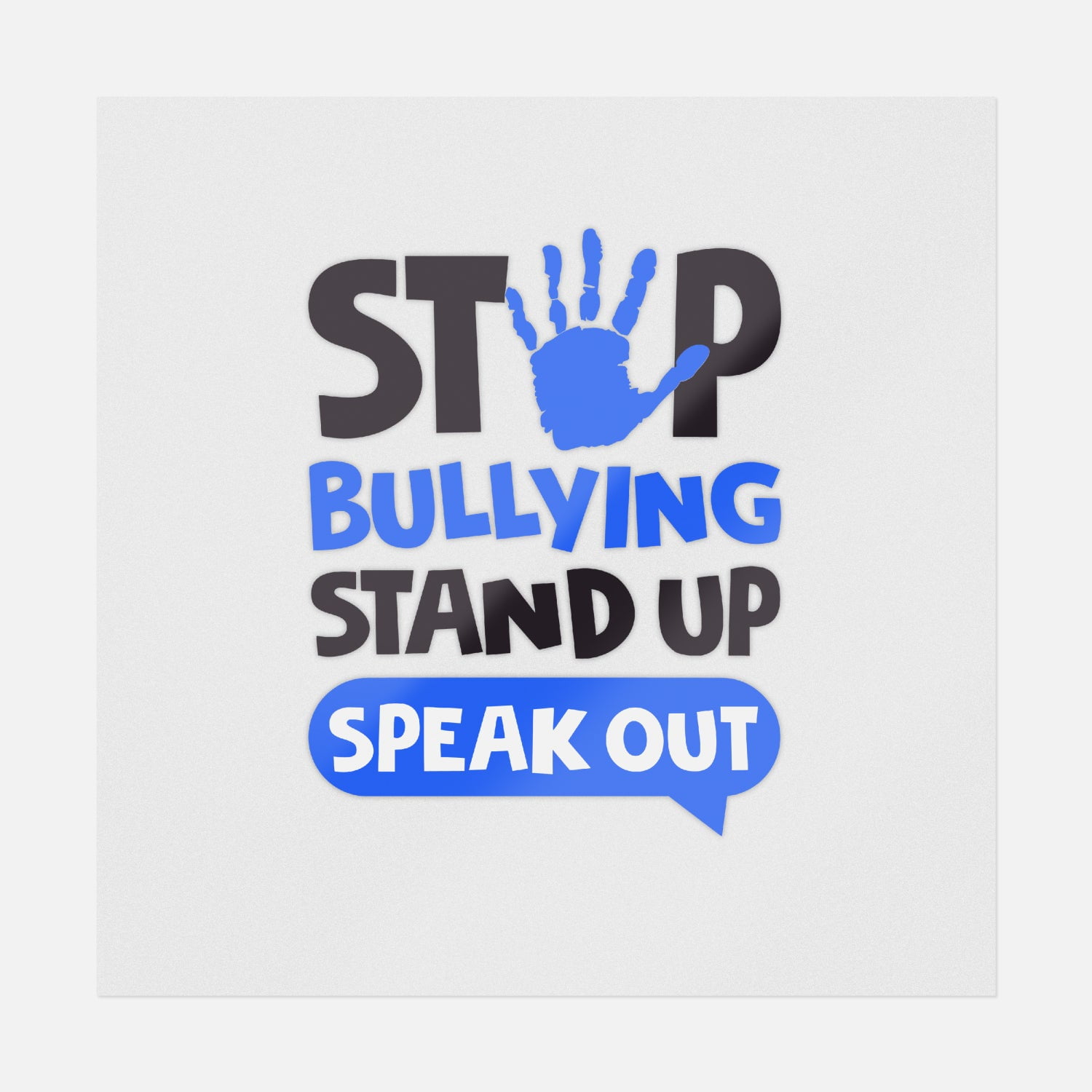 Stop Bullying Stand Up Speak Out Transfer - Walmart.com