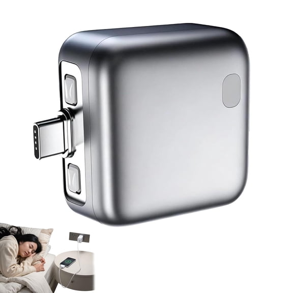 Stop Charge Smart Charger, 2026 Fast 140W Charger with AI Smart Auto Power-Off, Auto Disconnect Charging Cable Protector for Overnight Charging, for USB C Cable Phone Laptop