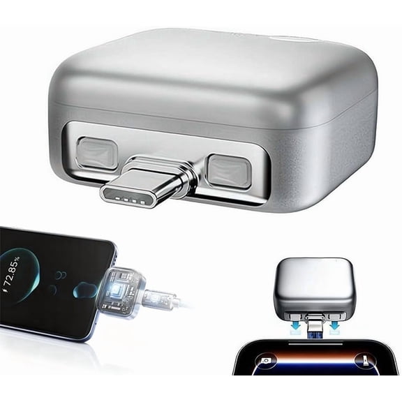 Stop Charge Smart Charger,2026 Upgrade Smart Auto Disconnect Charging Cable Protector,USB Stop Charge Smart Charger Protector for Overnight Charging, Overcharge Prevention