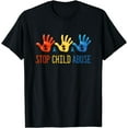 thumbnail image 1 of Stop Child Abuse Child Abuse Prevention Awareness T-Shirt, 1 of 2