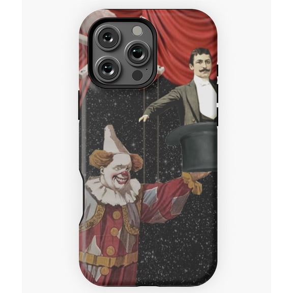 Stop Clowning Around Funny Phone Case for iPhone 16 15 14 13 12 11 Pro Max