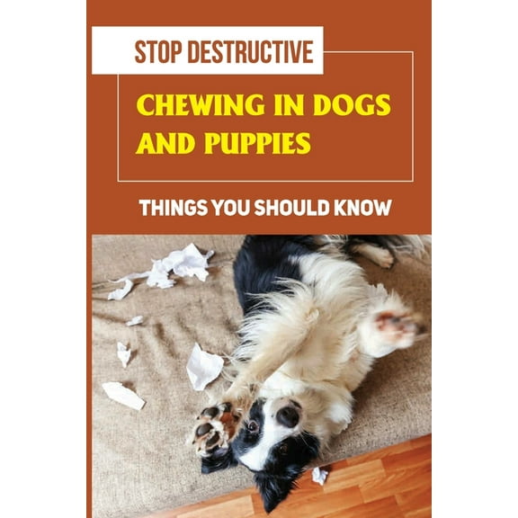 Stop Destructive Chewing In Dogs And Puppies: Things You Should Know: How To Prevent You Dogs From Destructive Chewing (Paperback)
