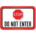 thumbnail image 1 of Stop Do Not Enter Sign, 1 of 1