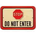 thumbnail image 1 of Stop Do Not Enter Sign, 1 of 1