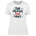 thumbnail image 1 of Stop Dreaming Motivation Quote Tee Women's -Image by Shutterstock, 1 of 2