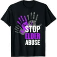 thumbnail image 1 of Stop Elder Abuse Elder Abuse Awareness T-Shirt, 1 of 4