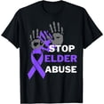 thumbnail image 1 of Stop Elder Abuse Elder Abuse Awareness T-Shirt, 1 of 4