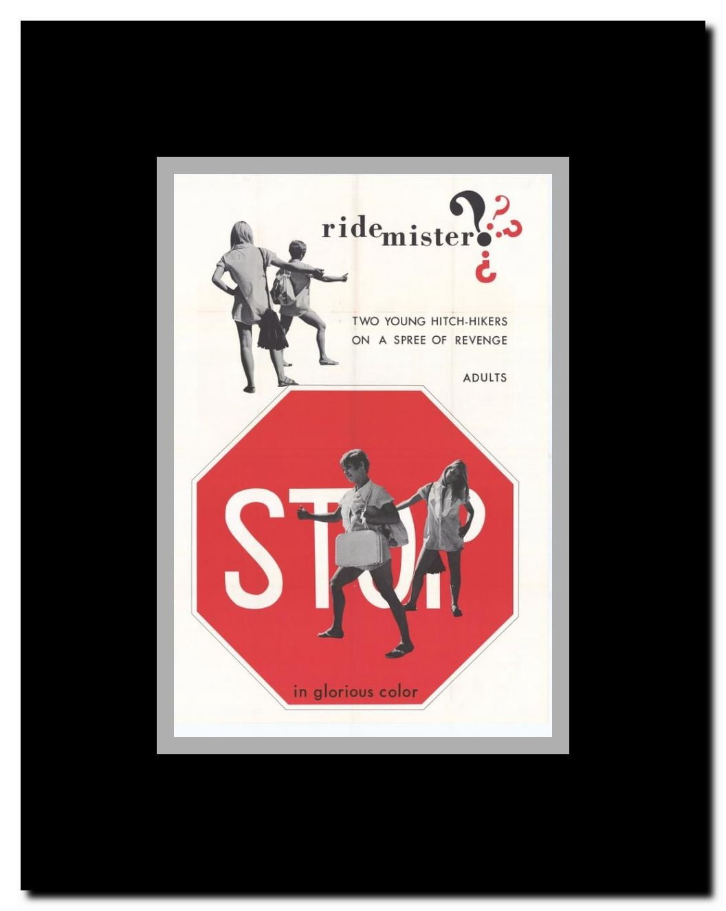 Stop Framed Movie Poster