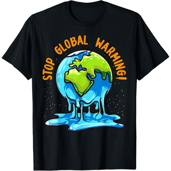 Stop Global Warming Climate Change Earth Day Environmental T-Shirt