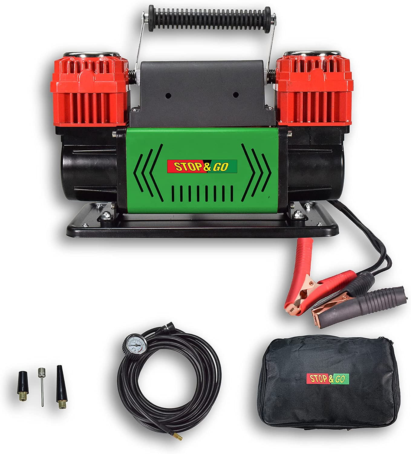 Stop & Go 2100 Portable 12 Volt Air Compressor Inflates Up to 42