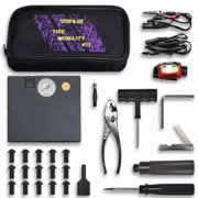 Stop & Go 5001 24 قطعة Tubeless Mushroom Plug Tire Mobility Repair Kit & ضاغط الهواء للثقوب والشقق على السيارة والشاحنات والمقطورات ومقابس ATV 15