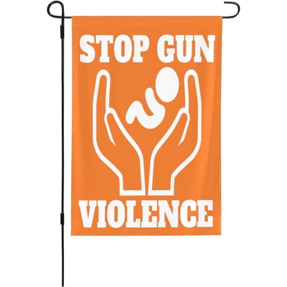 Stop Gun Violence Flag Stop Gun Violence Flags, Stop Gun Violence Garden Flag Novelty Garden Flag 12x18 Double Sided Yard Decor For All Season