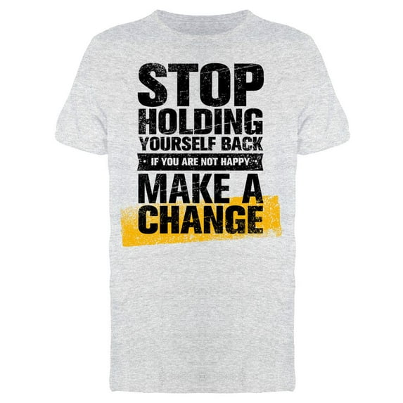 Stop Holding Tee Men's -Image by Shutterstock Men's T-shirt