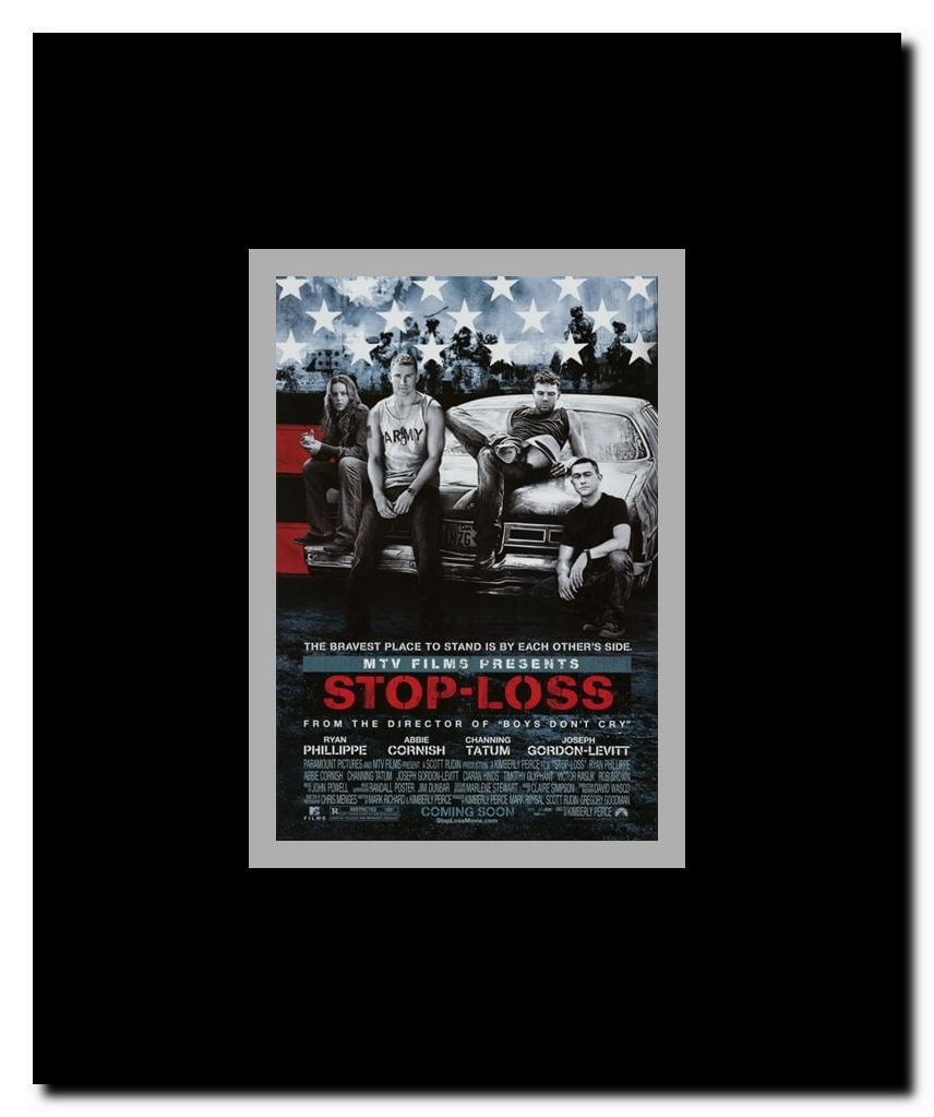 Stop-Loss Framed Movie Poster