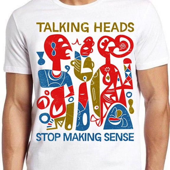 Stop Making Sense Graphic Tee Shirt Art Punk Retro Style Cotton Top,for men & women up to 5XL
