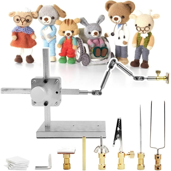 Stop Motion Animation Rig Arm/Character Movement Dual-rail winder kit/Studio Stop Motion kit featuring 6 connectors for smooth animation-Enhance character movement,Payload 200-300g