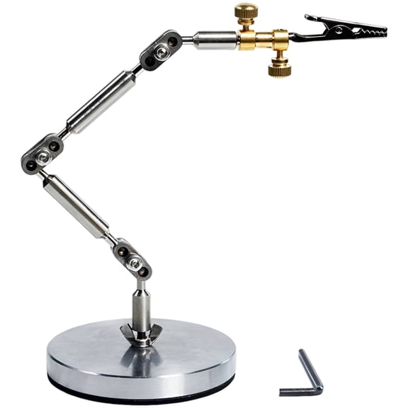 Stop Motion Armature, Rig Arm DIY Rig with 3.1 in / 7.9 cm Base, Ready-to-Assemble Armature Rigging System with Adjustable Clamps and L-Wrench for Action Figure Puppet Support and Animation Filming