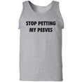 thumbnail image 1 of Stop Petting My Peeves Adult Tank Top, 1 of 3
