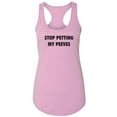 thumbnail image 1 of Stop Petting My Peeves Racerback Tank, 1 of 3
