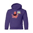 thumbnail image 1 of Stop Pollution Octopus Hoodie Juniors -Image by Shutterstock,  Small, 1 of 4
