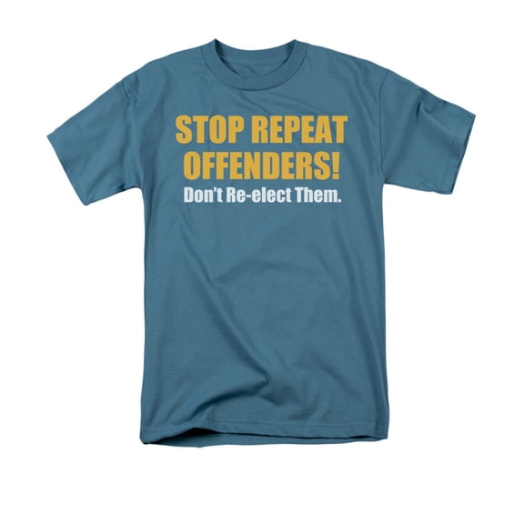 - Stop Repeat Offenders - Short Sleeve Shirt - Small