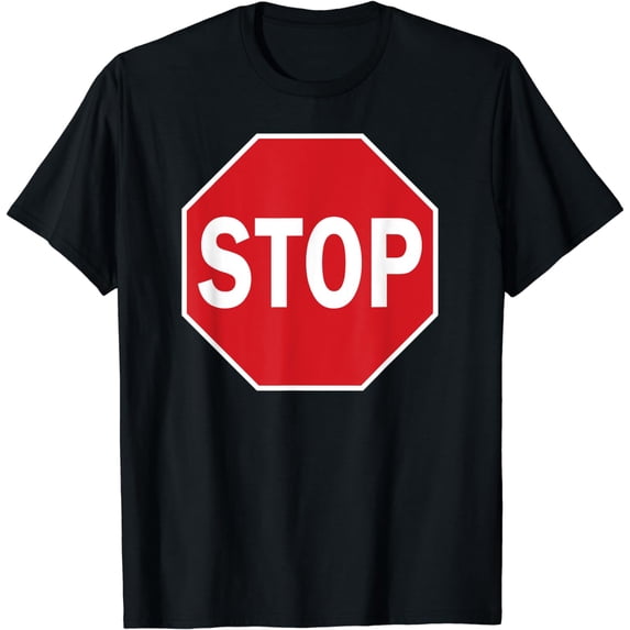 Stop Sign Shirt Street Sign T-Shirt T-Shirt
