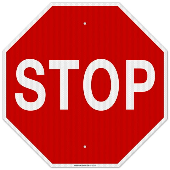 Stop Sign, Street Stop Sign,