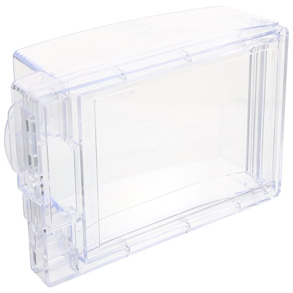 SILENRADAWN Bathroom Socket Cover Transparent Pc For Kitchens And Bathrooms 1Set
