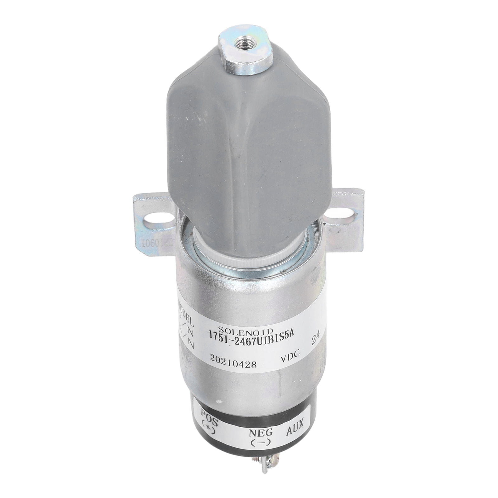 Fuel Shut Off Solenoid, DC 24V 1751-24E3U1B1 Engine Stop Electric Flameout Solenoid Valve Compatible for MG500 / MG530
