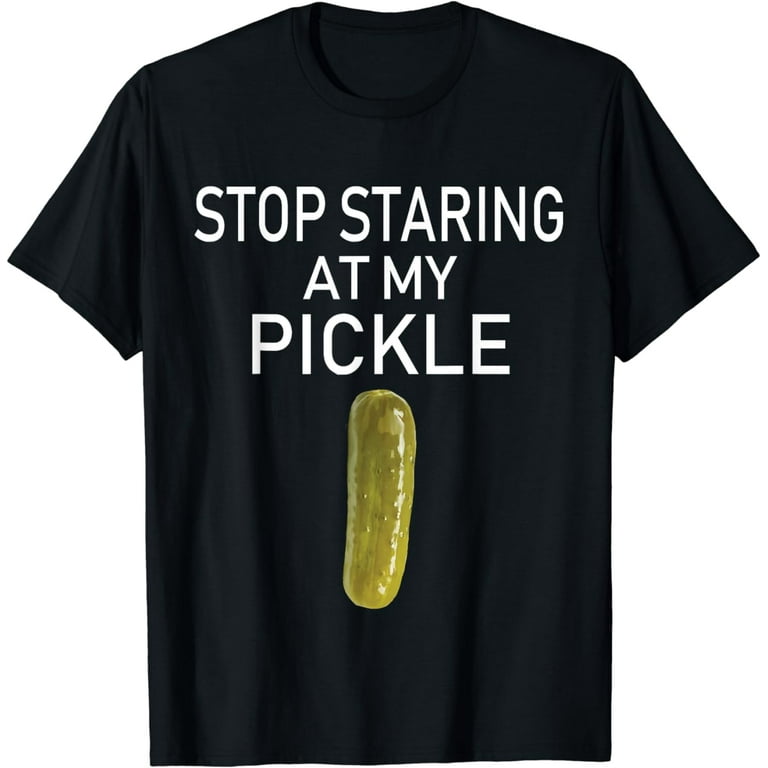 Mens Staring At My Pickle Tshirt Dirty Adults Halloween Costume Mens Staring At My Pickle Tshirt Dirty Adults Halloween Costume