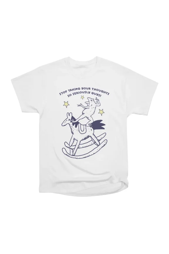 Stop Taking Your Thoughts So Seriously Guys T-Shirt Tee Gift For Him Merch For Her Apparel