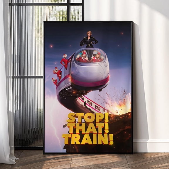 Stop! That! Train! (2026) Movie Poster Unframed Size 24''x36'' GooGate