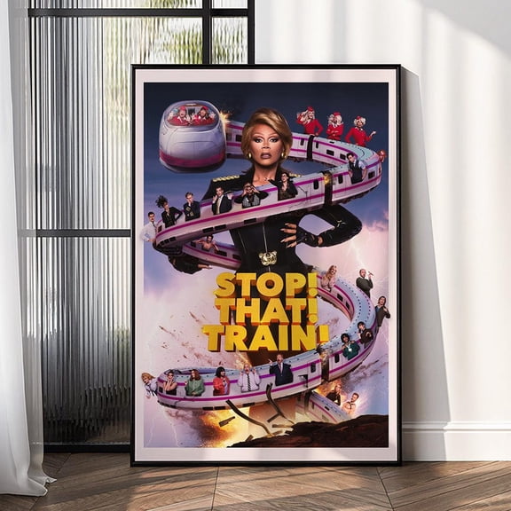 Stop! That! Train! (2026) Movie Poster Unframed Size 24''x36'' GooGate