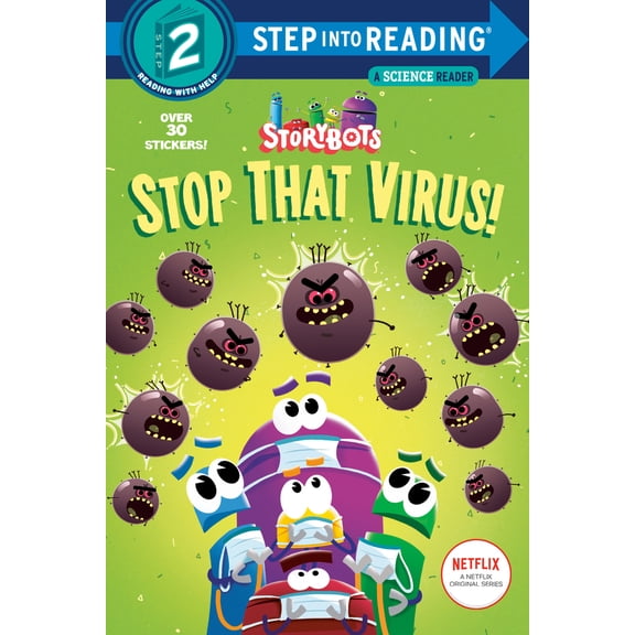 Pre-Owned Stop That Virus! (Storybots) (Paperback) 0593373871 9780593373873